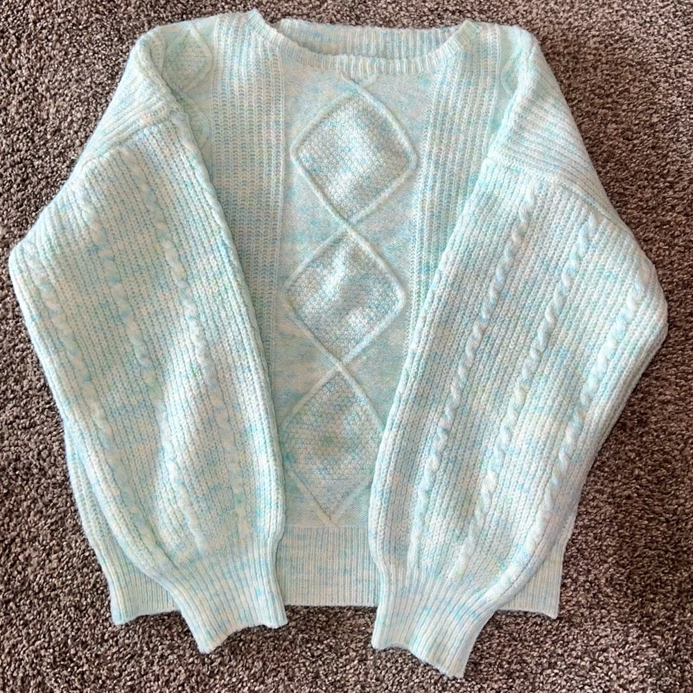 Teal Sweater